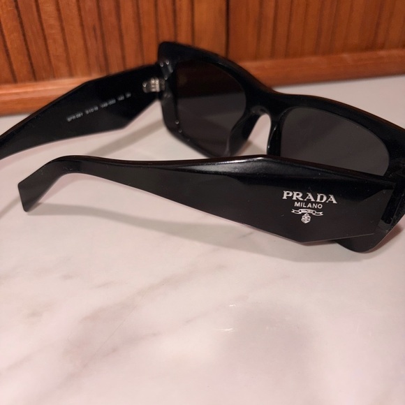 Prada Black Square Sunglasses